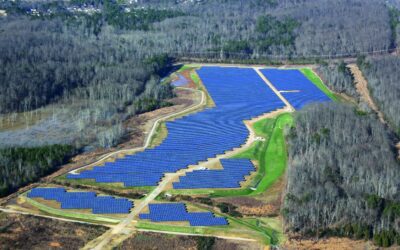 Centrale d’énergie solaire Volkswagen à Chattanooga, USA