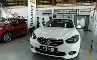 Production de la Renault Fluence en Malaisie