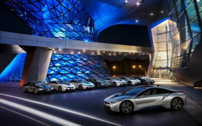 BMW i8 et projecteurs lasers