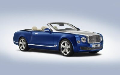 Et voici l'unique exemplaire de la Bentley Grand Convertible !