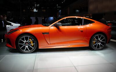 Live Mondial : le coupé Jaguar F-Type SVR