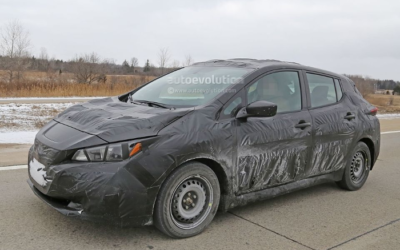 Spyshot : la future Nissan Leaf est de sortie