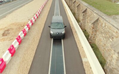 Des voitures électriques qui se rechargent en roulant