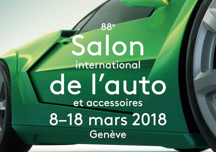 Affiche Salon de Genève 2018 GIMS Swiss