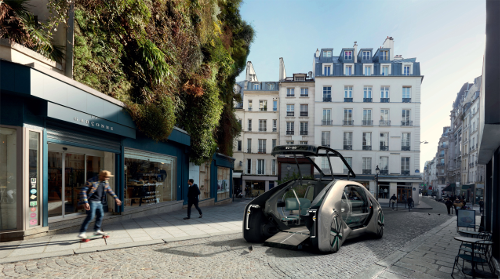Le concept véhicule-robot EZ-GO de Renault