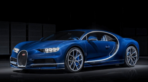 0 à 100 km/h : Bugatti Chiron, reine des performances