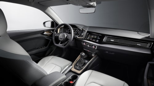 Le design intérieur de l'Audi A1 (2018)