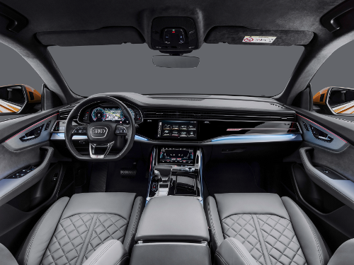 Intérieur du nouveau SUV coupé Audi Q8