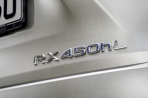 RX450h L : détails de sa carrosserie 