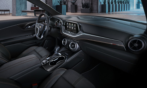 Intérieur du Chevrolet Blazer 2019