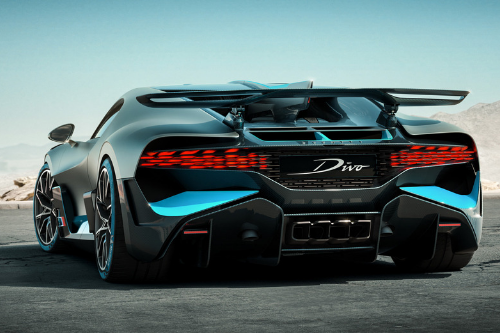 L'arrière de la Bugatti Divo