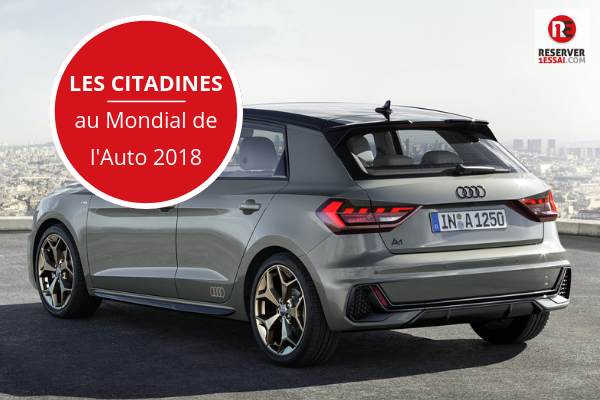 Les citadines au Mondial de l'Auto 2018